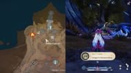 Talk to Tulia near Atilius Canyon (Image via Kuro Games)